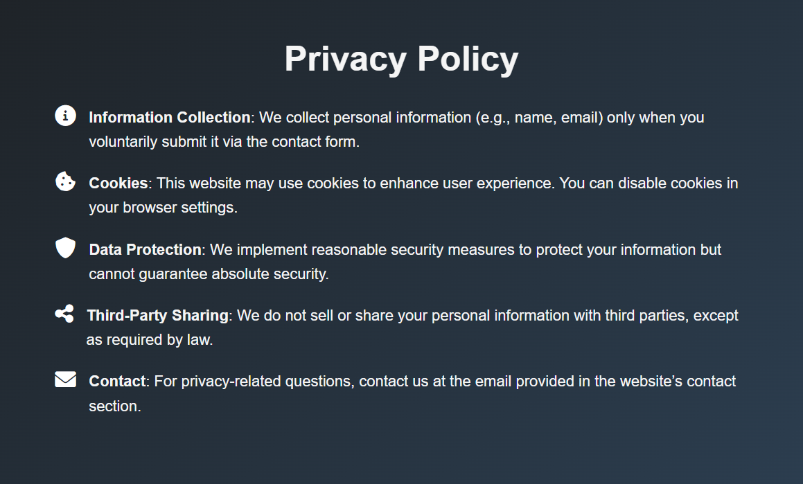 Terms and Conditions